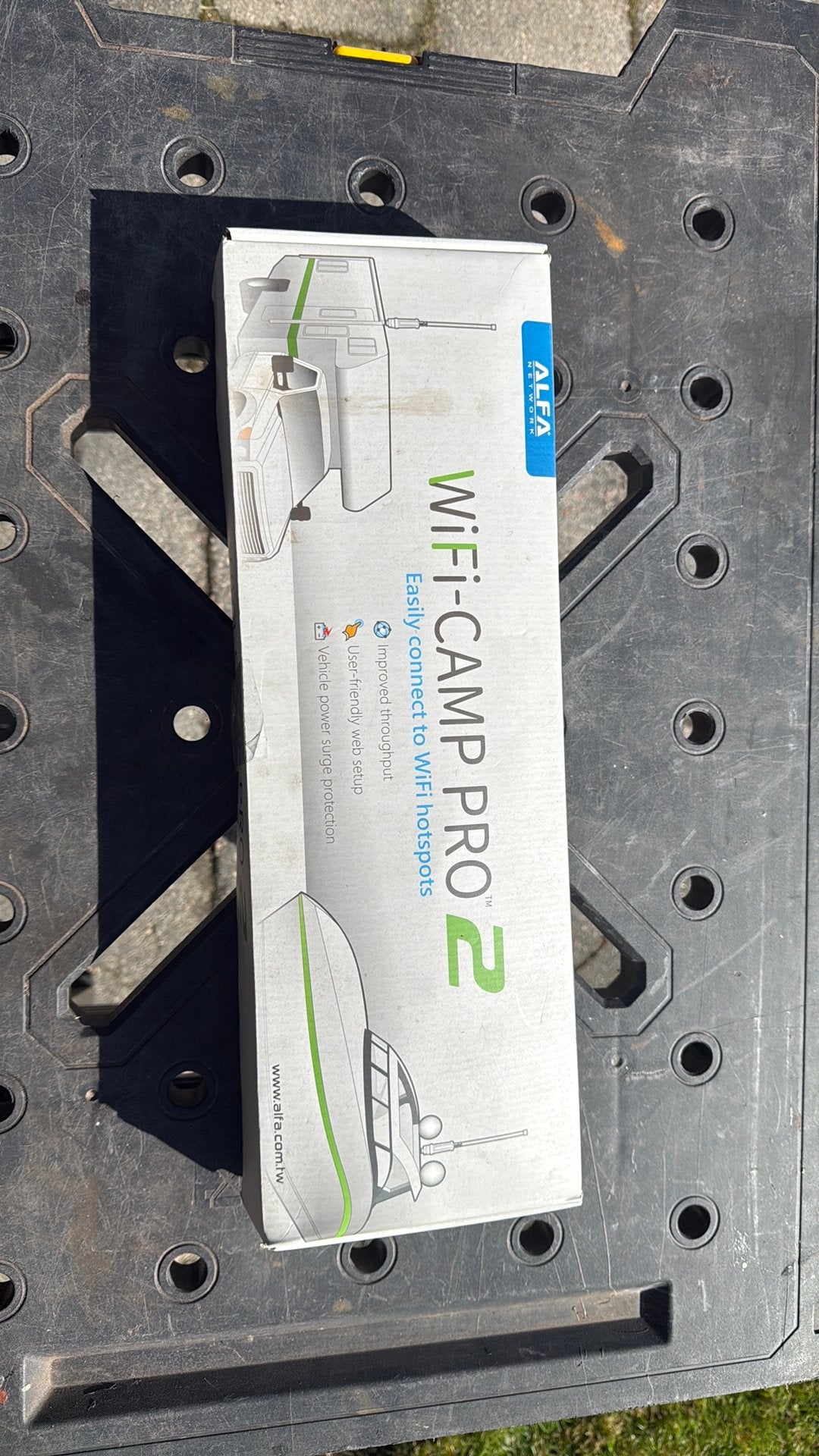 Alfa Network WiFi-CAMP PRO 2 – WiFi versterker, Ophalen of Verzenden, Zo goed als nieuw