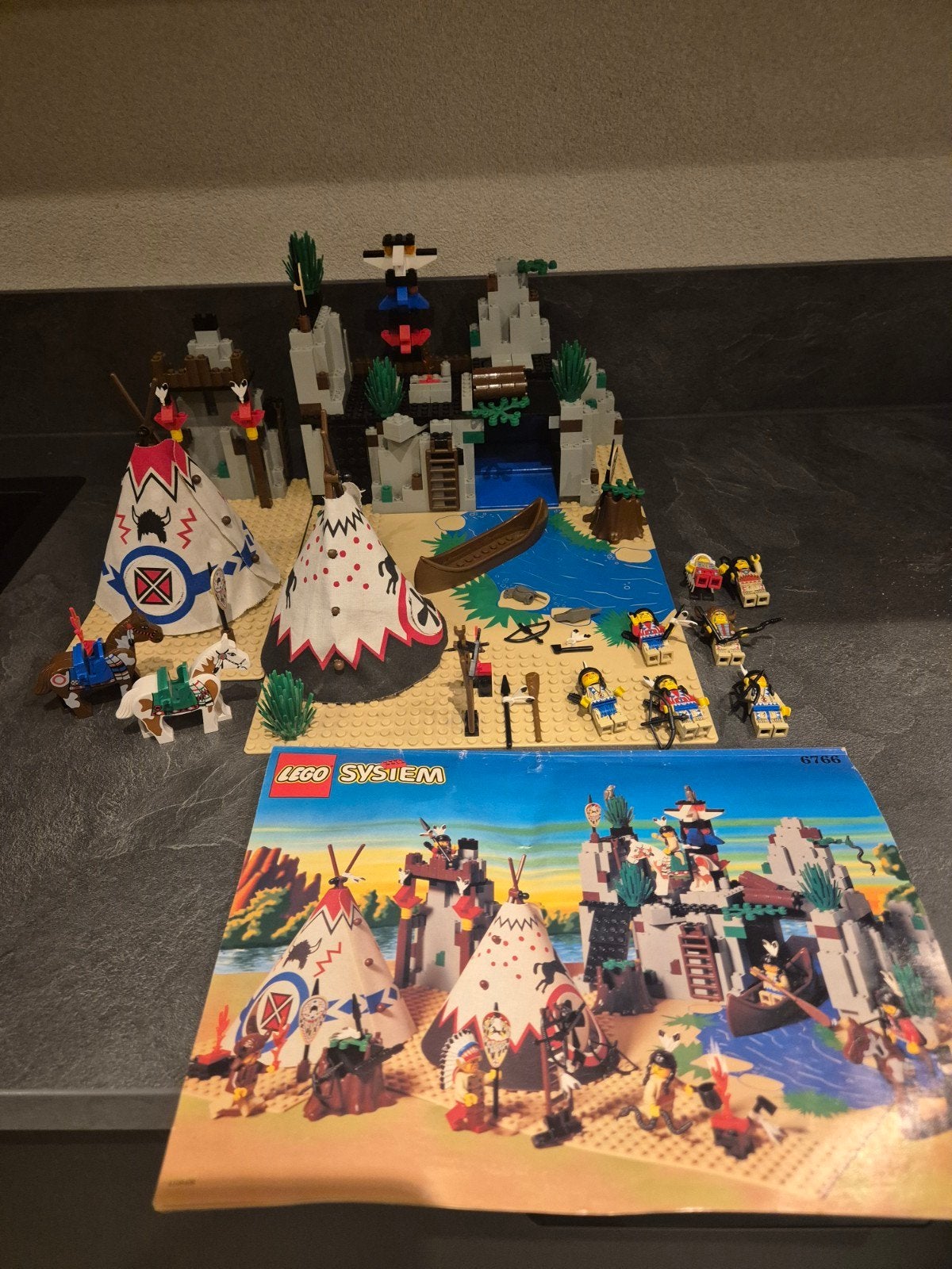 grote partij lego indianen 6766, Ophalen of Verzenden, Zo goed als nieuw