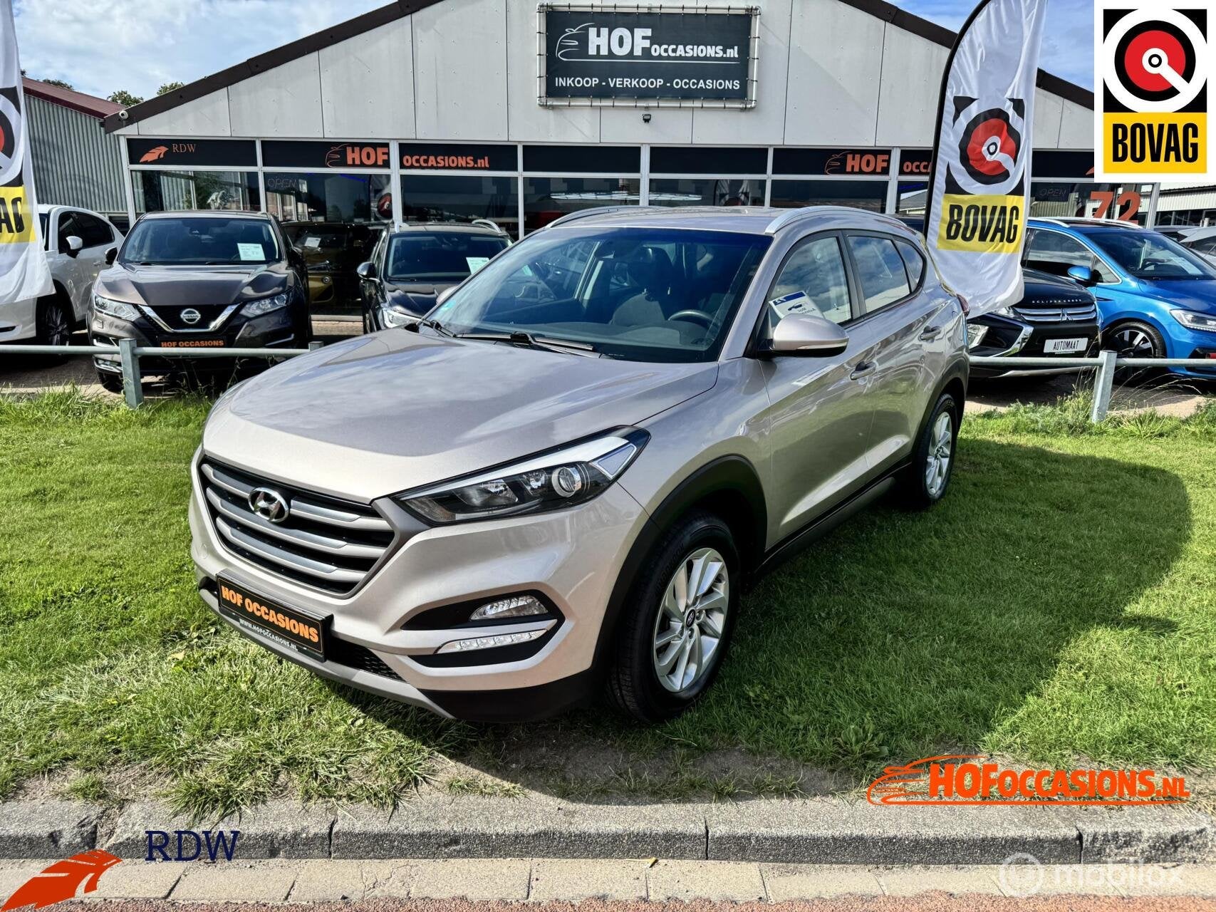 Hyundai Tucson 1.6 T-GDi Comfort NAVI/TREKHAAK/STOELVERWARMI, Voorwielaandrijving, Gebruikt, 1591 cc, 4 cilinders
