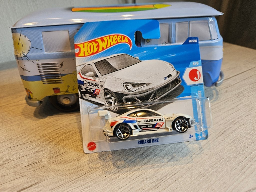 Hot Wheels Subaru BRZ 2025 J-Imports White 1:64 nieuw, Ophalen of Verzenden, Nieuw, Auto