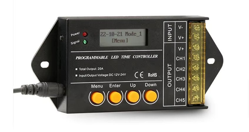 Verlichtingsset, 5 ledstrips 25 cm, TC420SJ usb dimmer, Niet ingevuld, Overige materialen, Nieuw, Ophalen of Verzenden