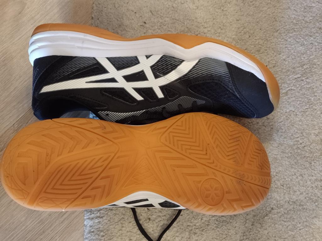 Asics zaalhockeyschoenen zwart/wit - maat 42,5 (nieuw), Ophalen of Verzenden, Nieuw, Schoenen