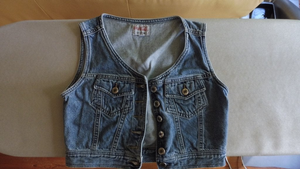 Jeans gilet dames van "Coca-Cola", Ophalen, Zo goed als nieuw, Overige typen, Coca Cola