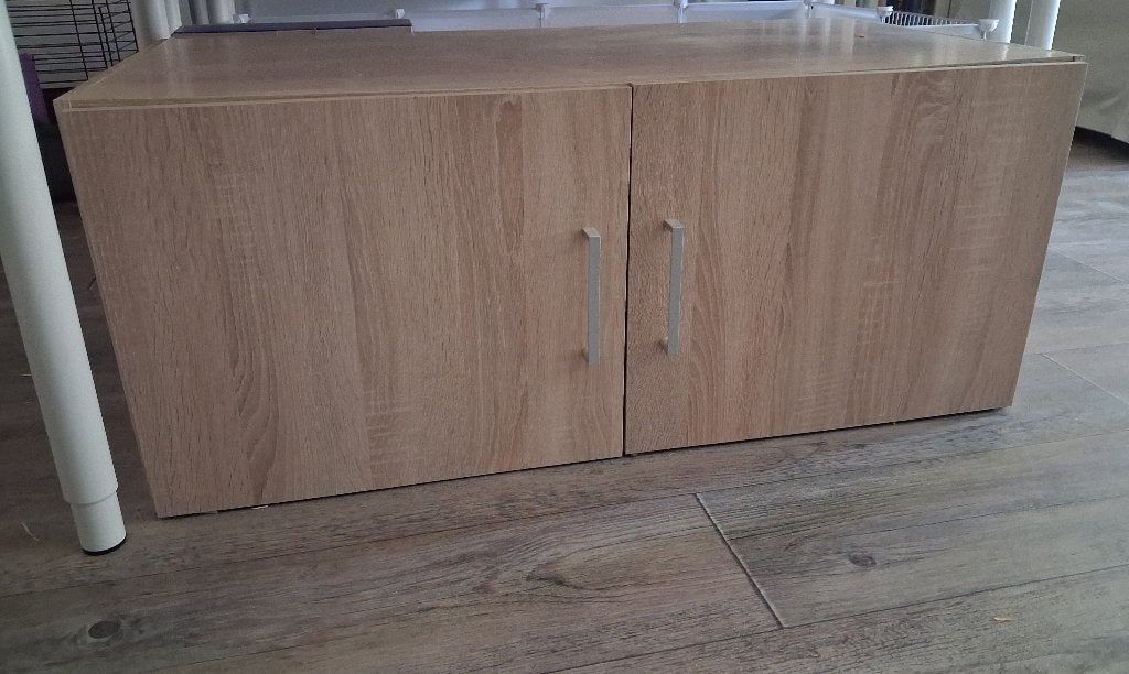 Kleine linnenkast voor op een kledingkast, Huis en Inrichting, Ophalen, 50 tot 100 cm, Zo goed als nieuw, Minder dan 100 cm