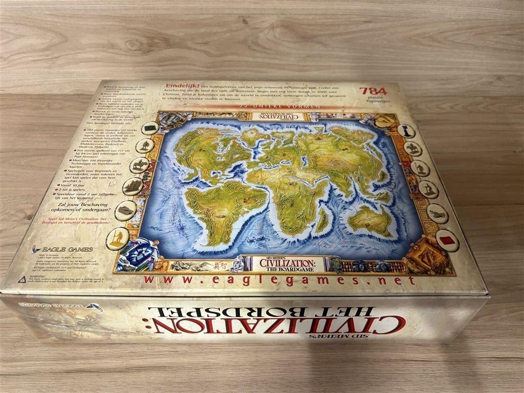 civilization het bordspel mooie uitgave [3351], Verzenden, Zo goed als nieuw