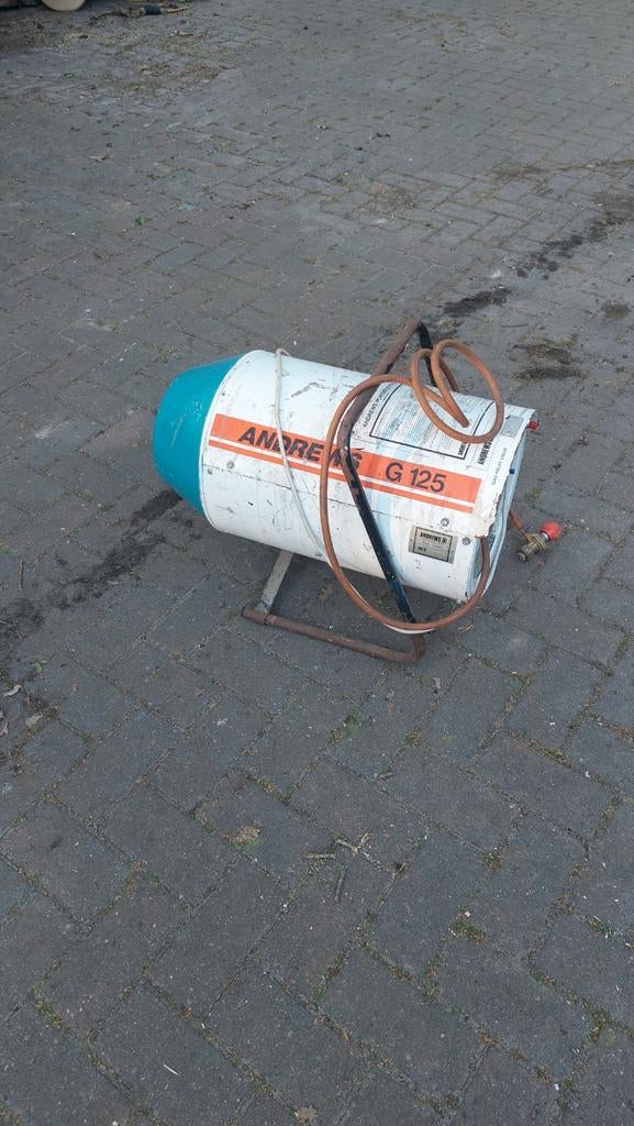 Hete lucht kanon. Gas Andrews 125, Doe-het-zelf en Verbouw, Ophalen