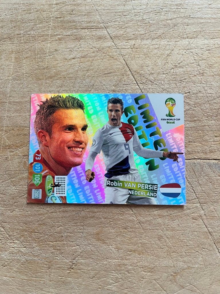 Robin van Persie Limited Edition Netherlands, Ophalen of Verzenden, Zo goed als nieuw, Plaatje