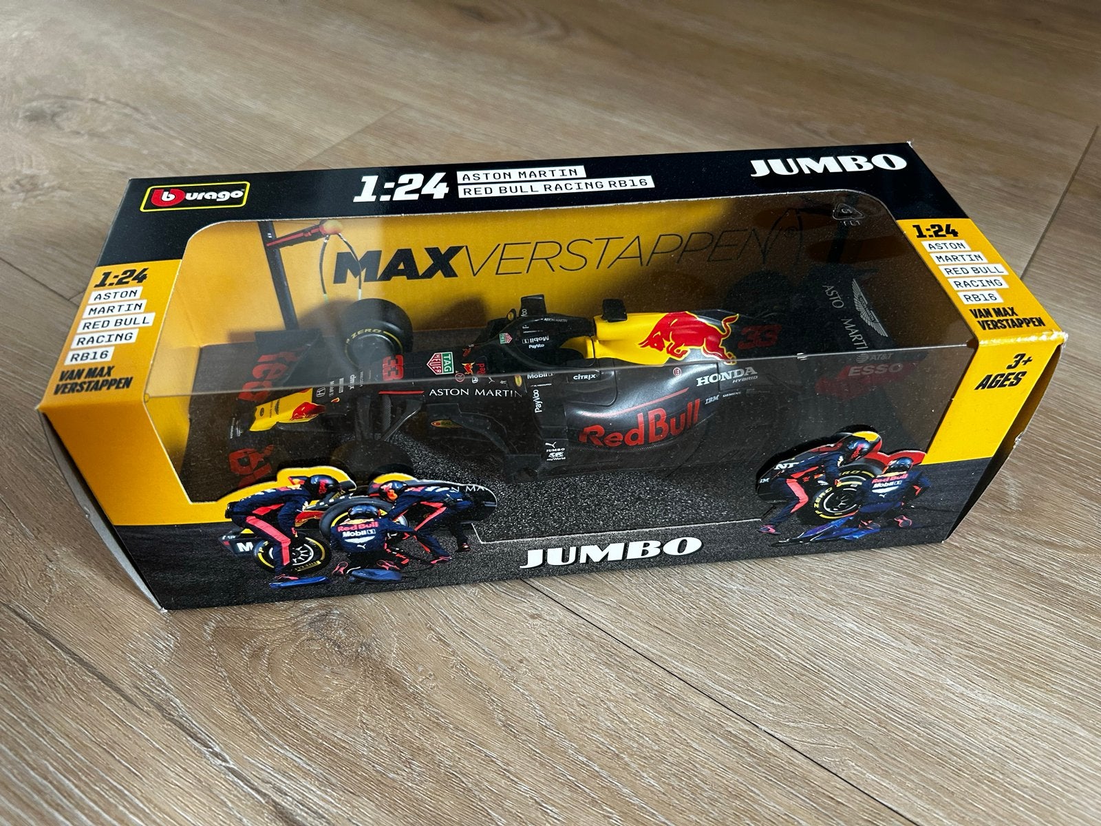 Bburago Red Bull RB16 Max Verstappen 1:24 model - NIEUW, Hobby en Vrije tijd, Modelauto's | 1:24, Ophalen of Verzenden, Nieuw