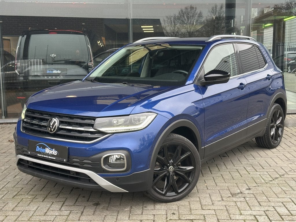 Volkswagen T-Cross 1.0 TSI Style | Business R | LED | 18" |, T-Cross, Gebruikt, Zwart, Blauw