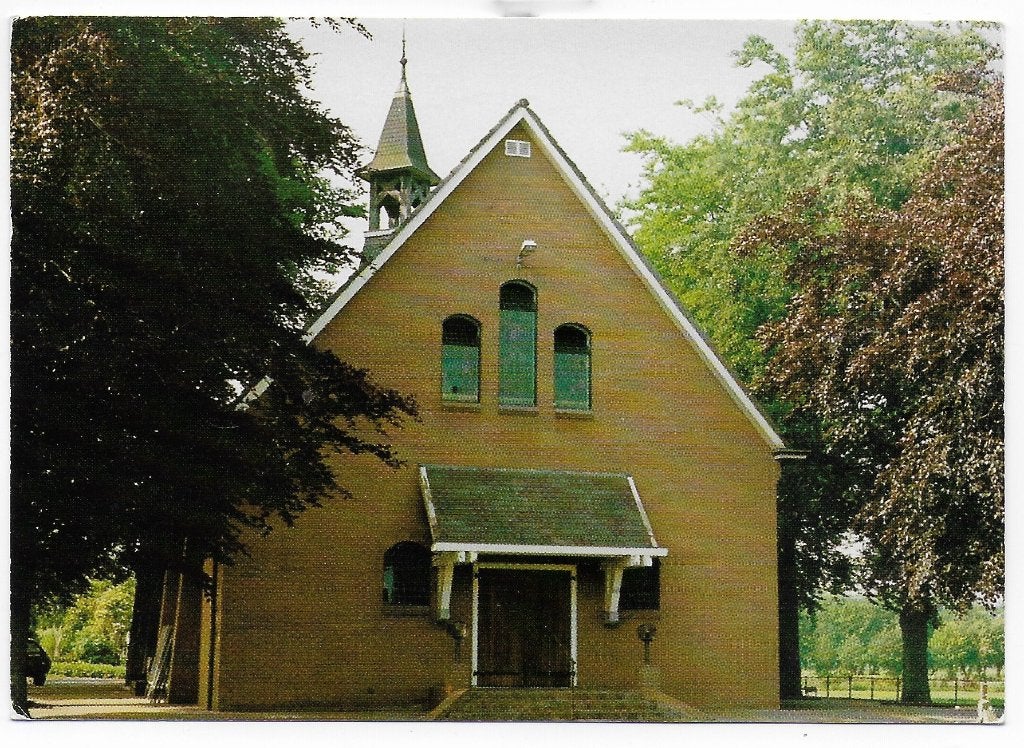 Ederveen Gereformeerde Gemeente Ansichtkaart ( B4741 ), Ophalen of Verzenden, 1980 tot heden, Gelopen