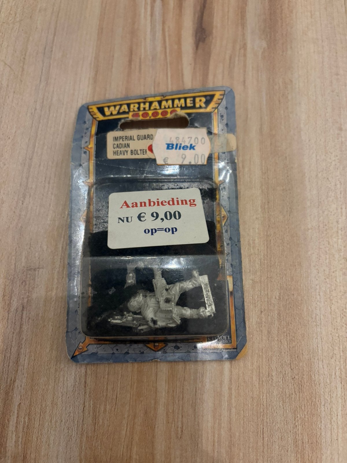 Warhammer 40k astra militarum cadian heavy bolter blister #2, Ophalen of Verzenden, Nieuw, Warhammer 40000, Figuurtje(s)