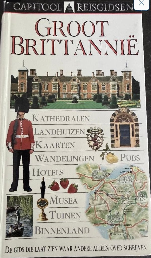 Reisgids Groot Brittannië, Boeken, Reisgidsen, Capitool, Europa, Ophalen of Verzenden, Zo goed als nieuw