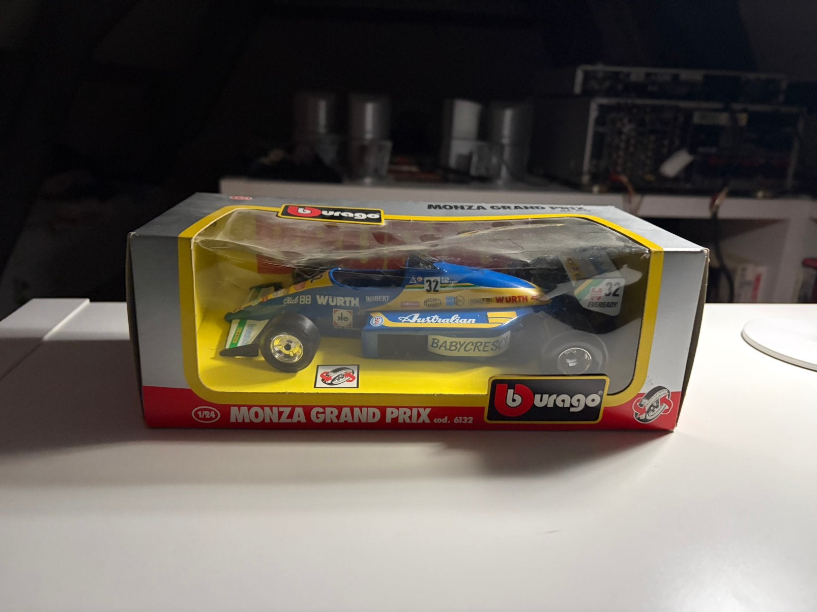 Bburago Monza GrandPrix Formule 1-modelauto nieuw verpakking, Ophalen of Verzenden, Zo goed als nieuw, Bburago