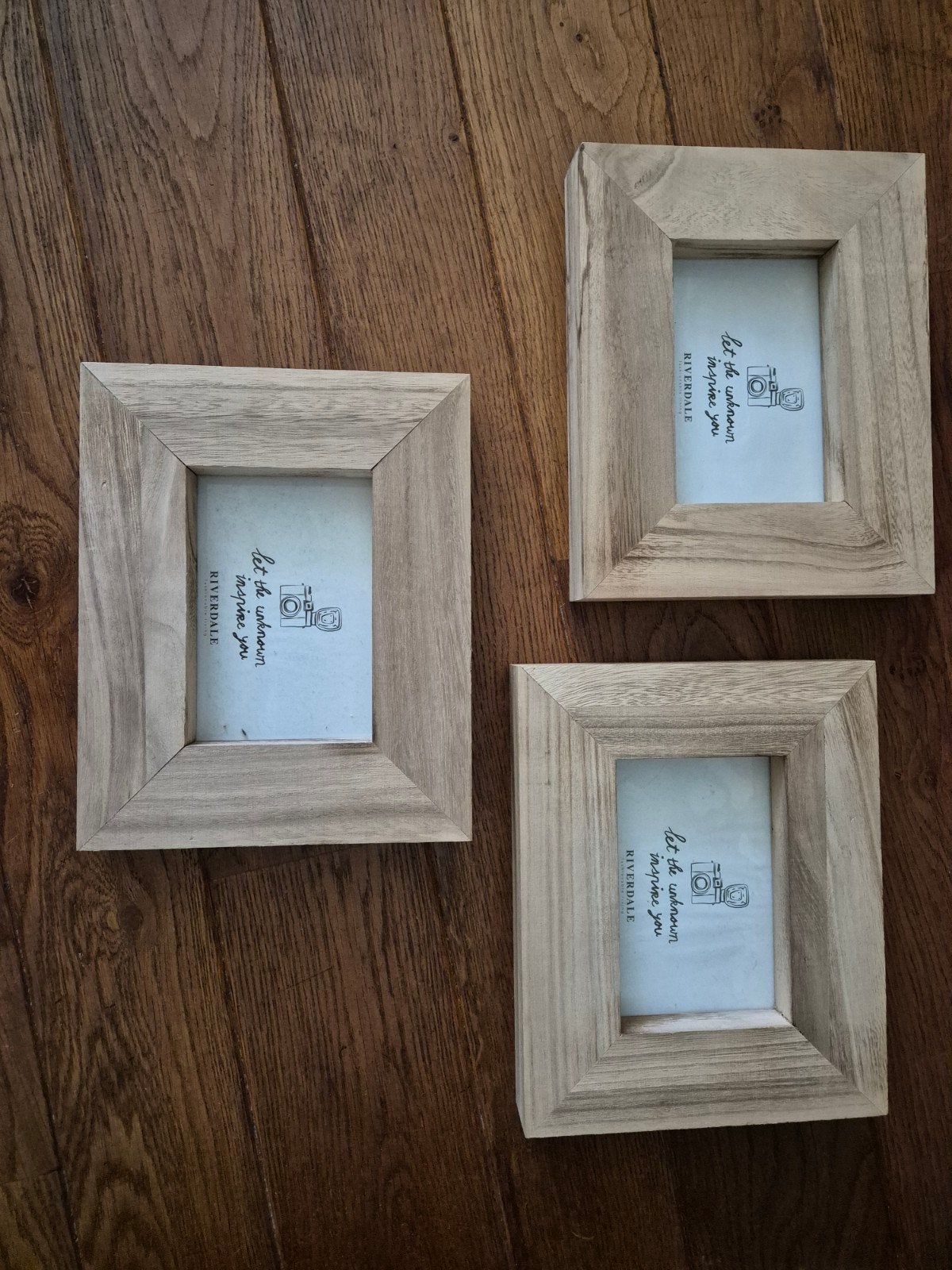 Riverdale houten fotolijstjes met diepte 25,5 x 20,5cm, Ophalen, Nieuw