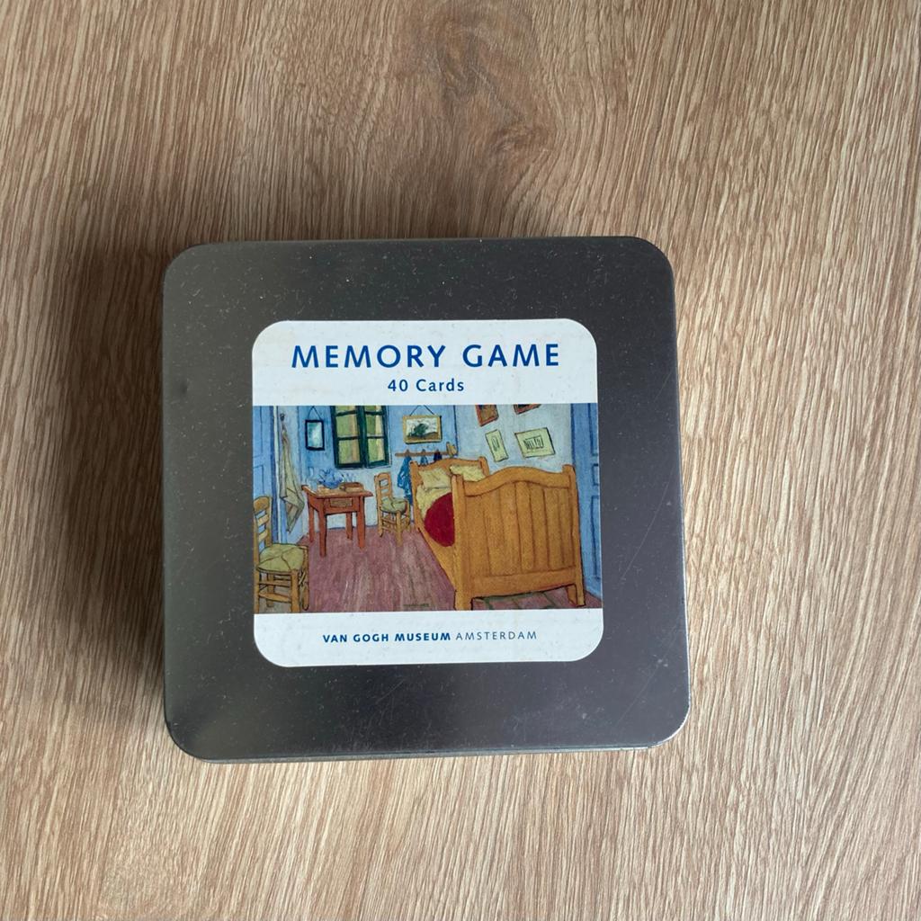 Van Gogh Museum Memory Game, Hobby en Vrije tijd, Gezelschapsspellen | Bordspellen, Ophalen of Verzenden, Zo goed als nieuw
