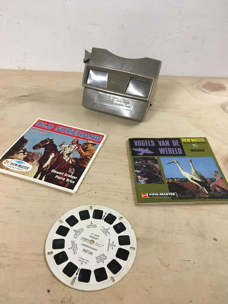 View-Master met 2 schijven sets retro vintage, Verzenden, Gebruikt