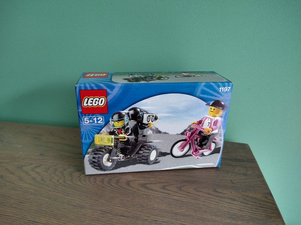 Lego Town 1197 sealed Telekom Race Cyclist Television Bike, City, Lego, Nieuw, Ophalen of Verzenden