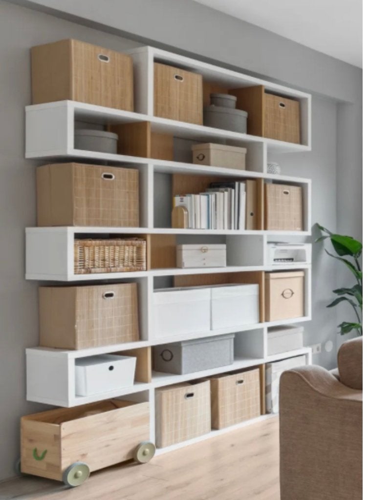 Kast Boekenkast Lisbon - 156 x 34 x 220 cm LeenBakker, Ophalen, 200 cm of meer, 150 tot 200 cm, Zo goed als nieuw