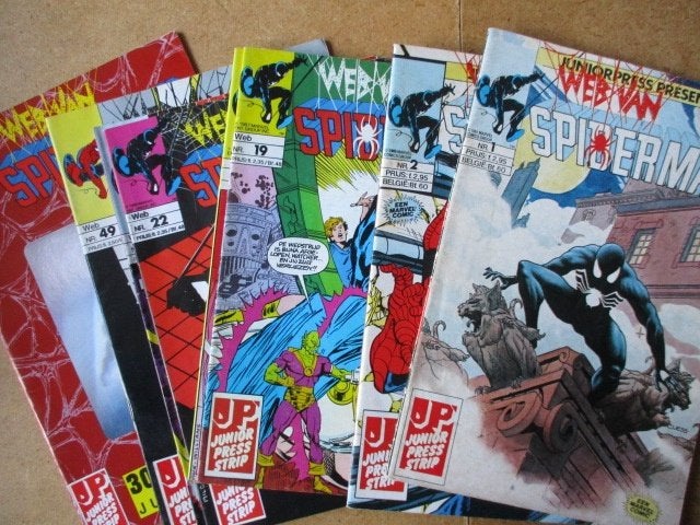 adv8284 web van spiderman, Boeken, Eén comic, Ophalen, Gelezen, Overige gebieden