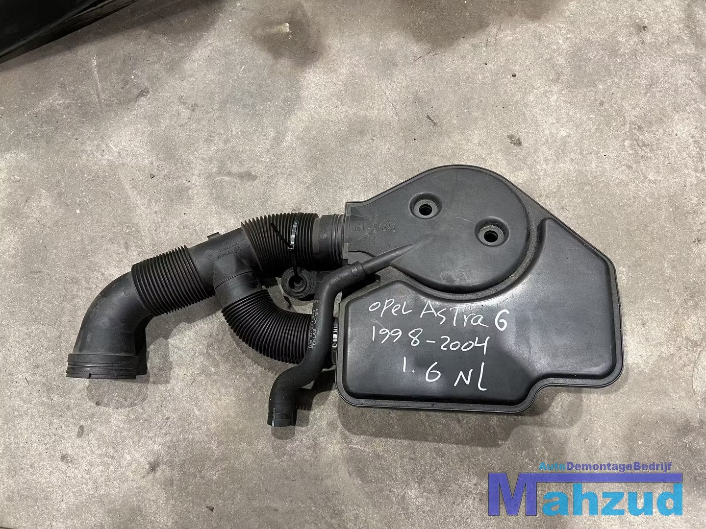 OPEL ASTRA G 1.6 Luchtfilter luchtgeleider 90573598, Gebruikt, Opel Automobile GmbH, Ophalen of Verzenden, Kontakt@opel-infoservice.de