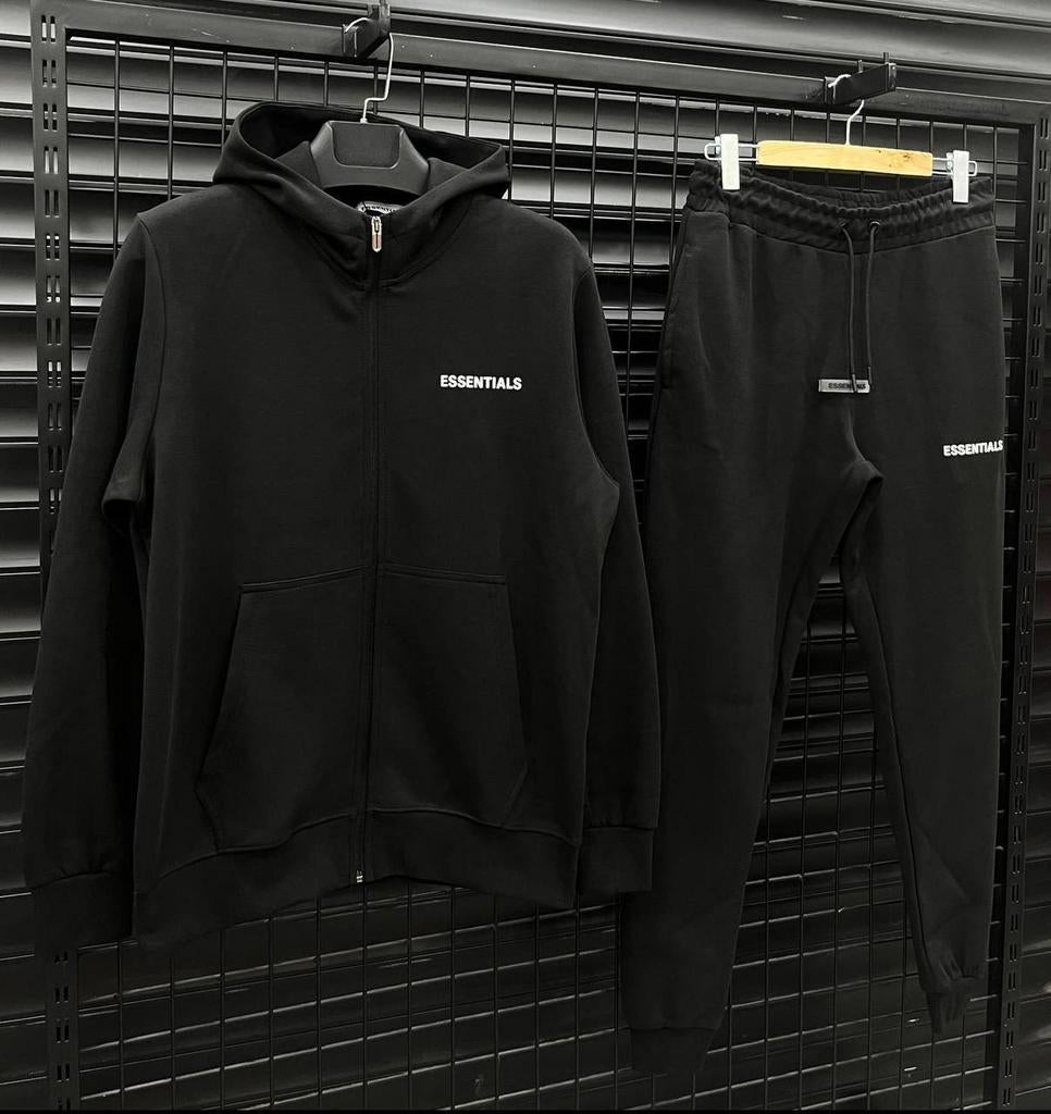 Nike Tech Fleece Trainingspak/Essentials/ Zwart/Grijs, Ophalen of Verzenden, Nieuw, Nike