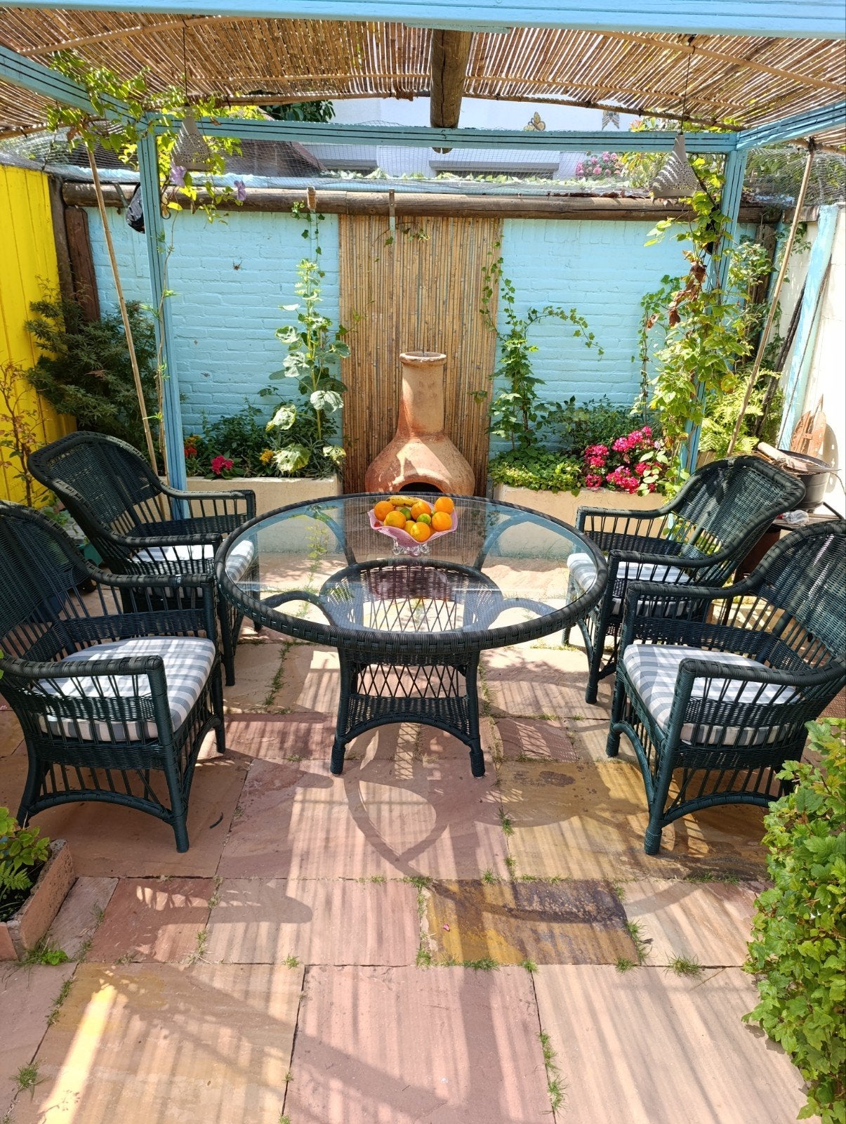 Grote Val-eur Tuinset, Ophalen, Gebruikt, Wicker