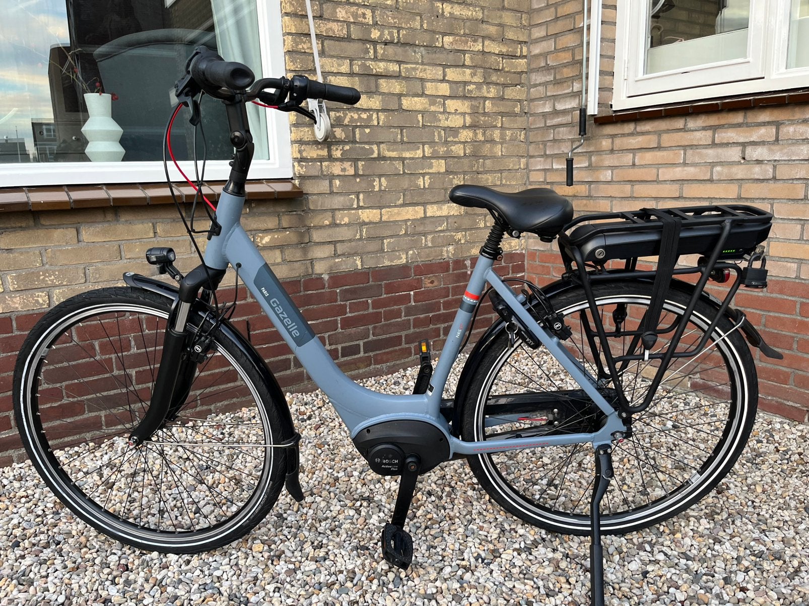 Zeer nette Gazelle Paris C7+ HMB elektrische damesfiets 53cm, Gebruikt, Ophalen of Verzenden, 51 tot 55 cm, 50 km per accu of meer