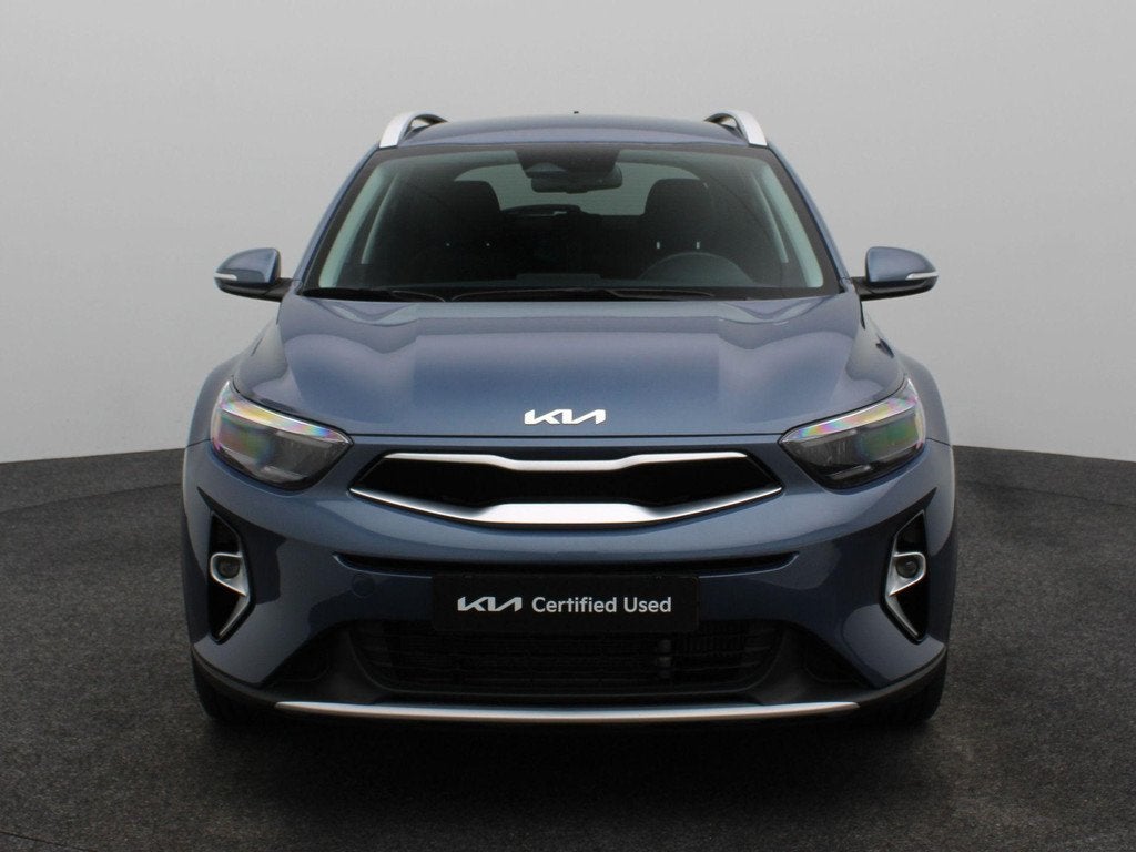 Kia Stonic 1.0 T-GDi MHEV DynamicPlusLine | Clima | Camera |, Auto's, Kia, 12 maanden, Euro 6, Blauw, Origineel Nederlands