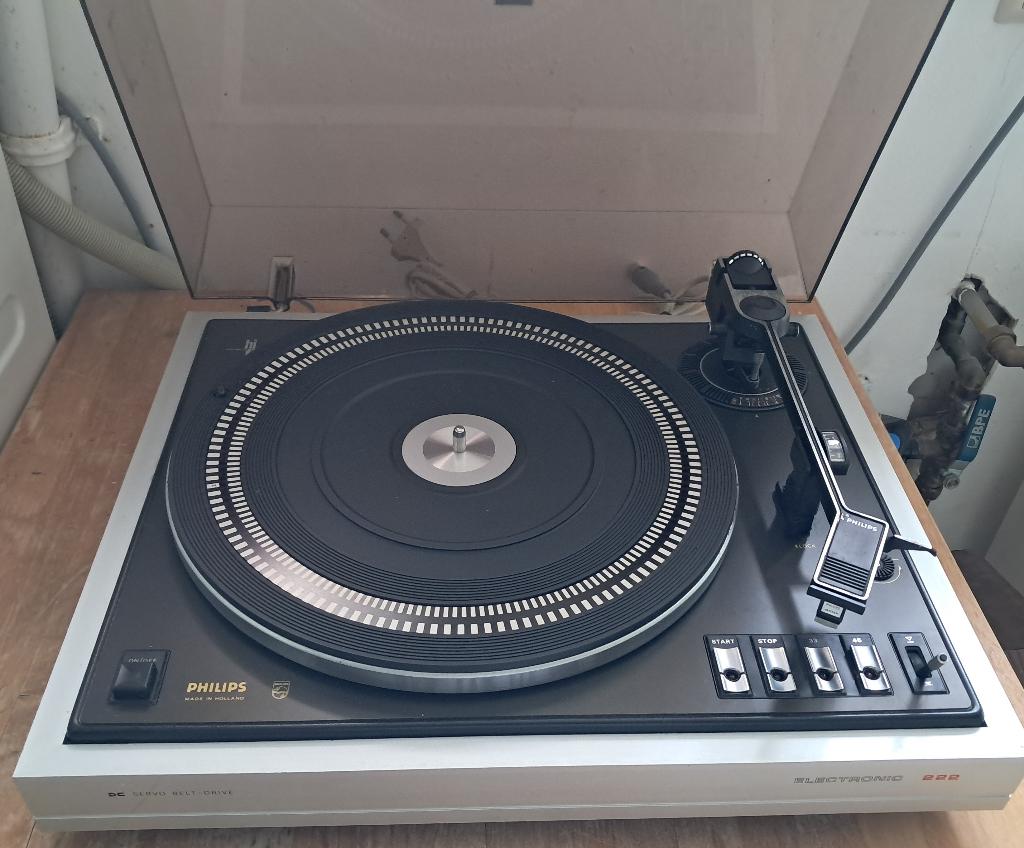 Gereviseerde Philips draaitafel 22GA222, Philips, Automatisch, Refurbished, Ophalen of Verzenden