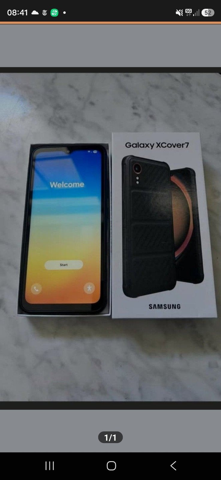 Samsung Galaxy XCover7 - Zo goed als nieuw, Ophalen of Verzenden, Zo goed als nieuw, Overige modellen, Zonder abonnement
