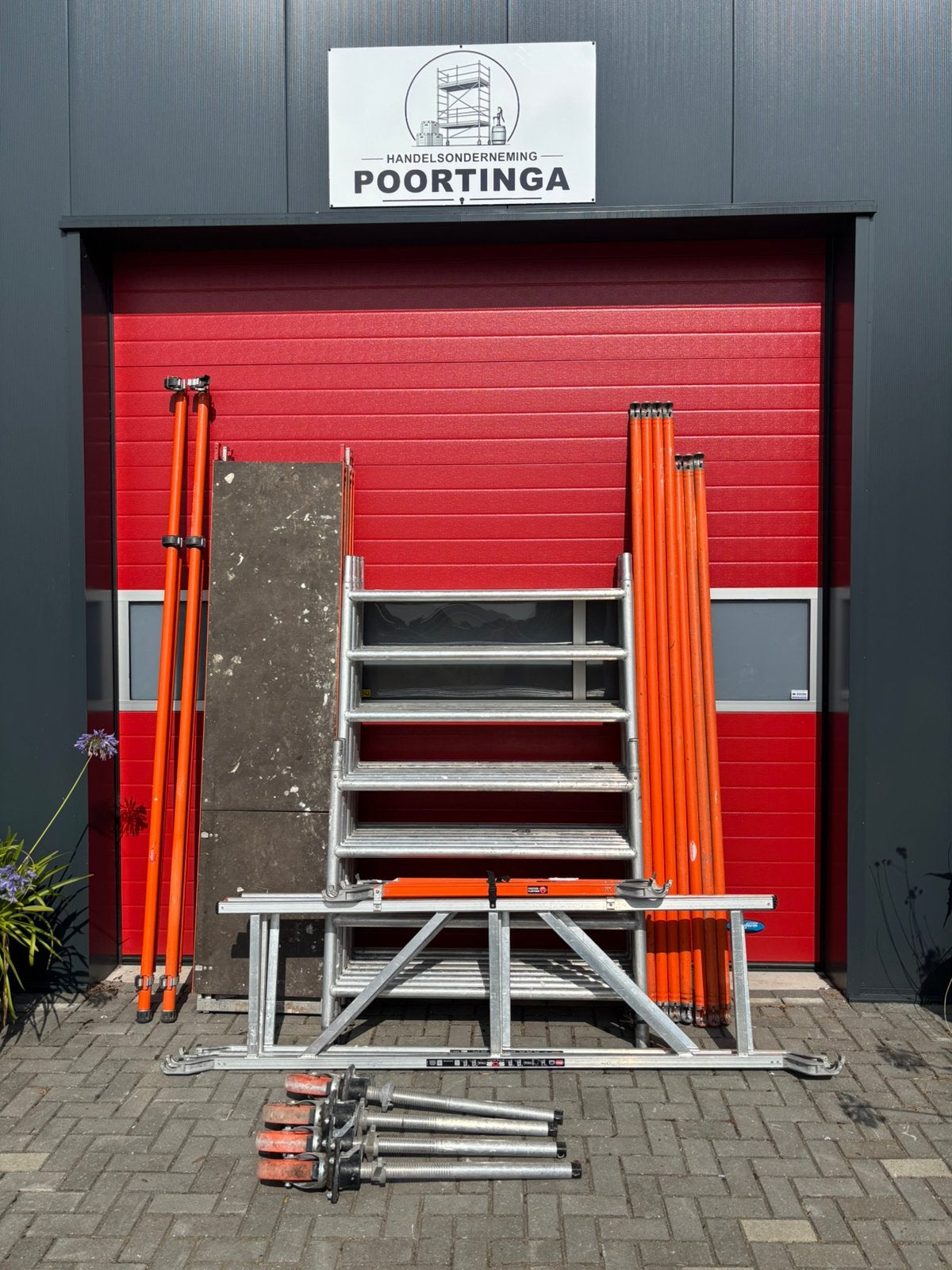 Altrex rolsteiger 9.2 m wh 5200 serie te koop, Ophalen, Gebruikt, Poortingaverhuur@gmail.com, 5 meter of hoger