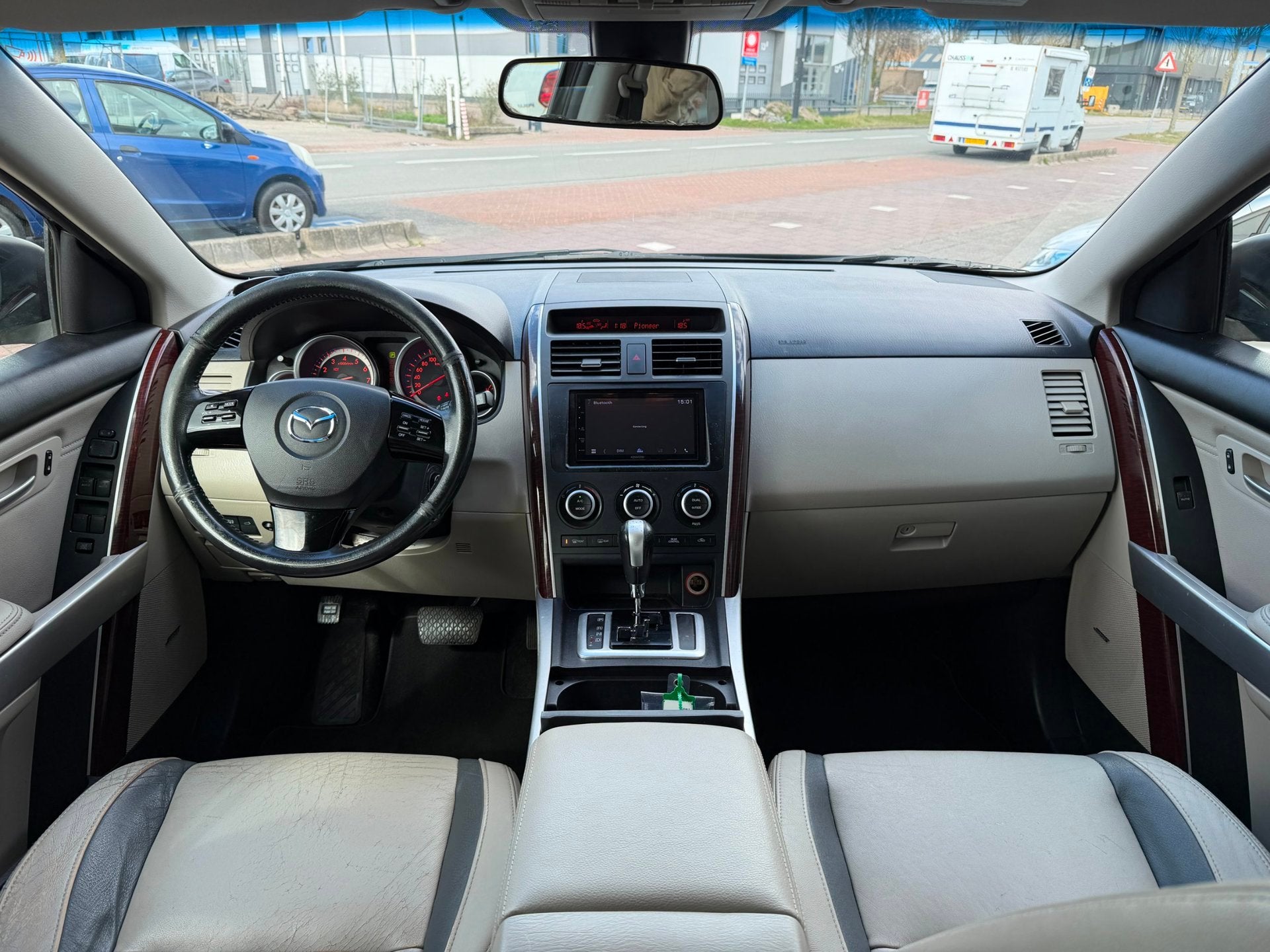 Mazda CX-9 3.7 GT-L AUT|NAV|Carplay|CAM|Leder|7Persoons!, Auto's, Mazda, Automaat, Gebruikt, Leder, Bedrijf