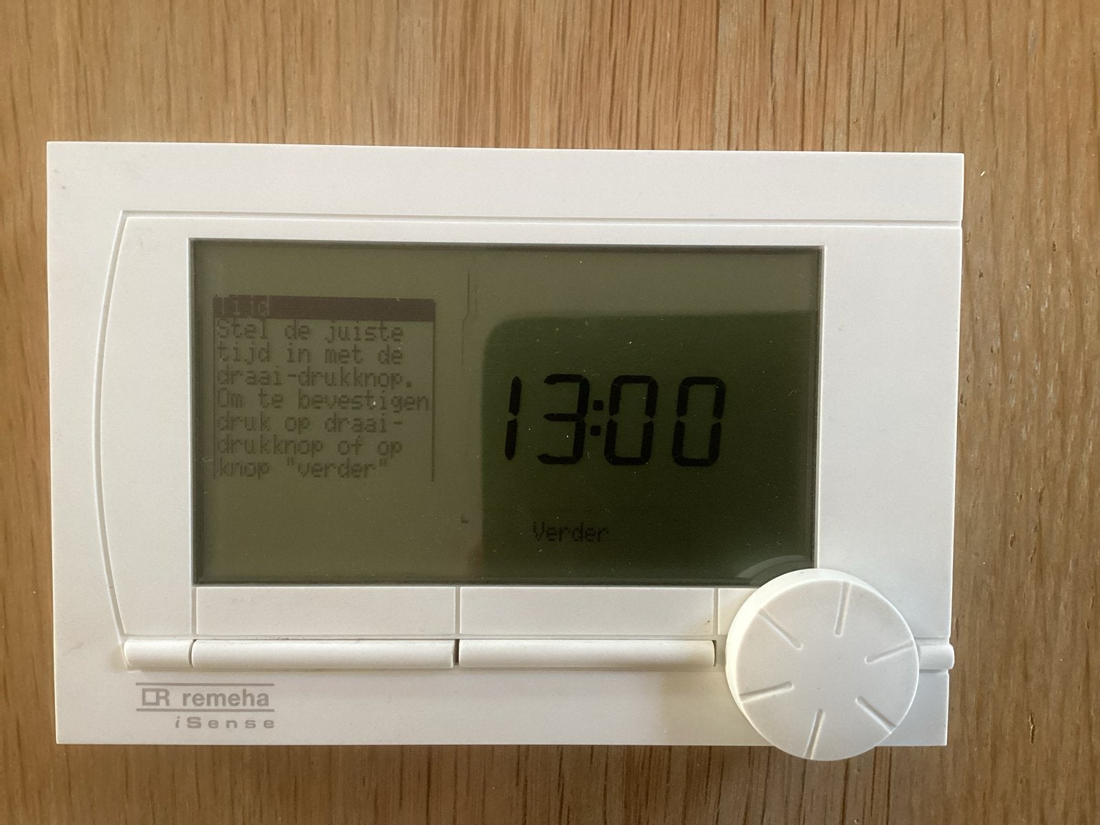 Remeha iSense thermostaat - Zo goed als nieuw, Ophalen of Verzenden, Slimme thermostaat, Zo goed als nieuw
