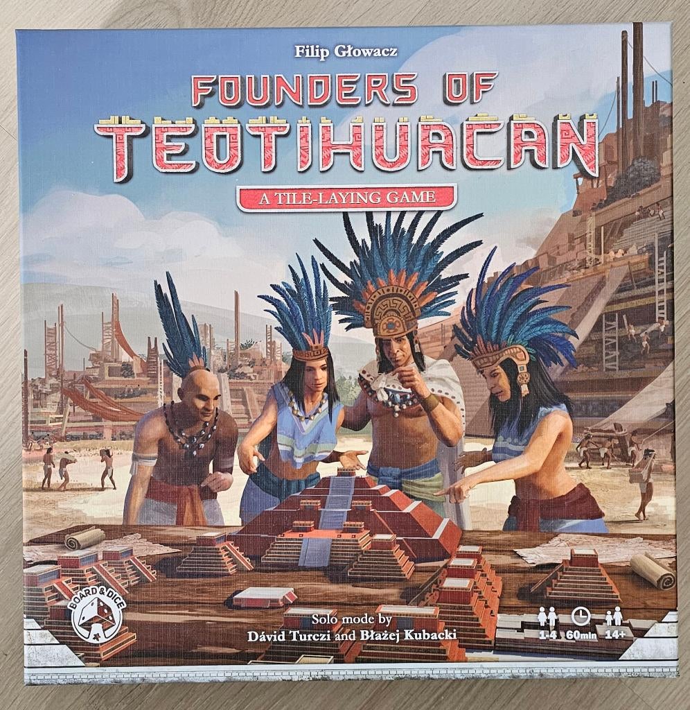 Founders of Teotihuacan bordspel, Hobby en Vrije tijd, Gezelschapsspellen | Bordspellen, Een of twee spelers, Ophalen of Verzenden