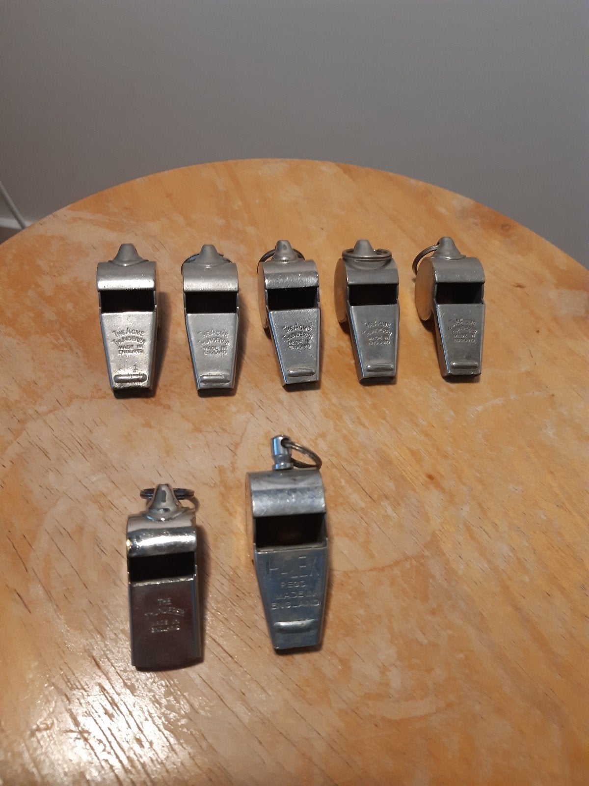 Engeland fluitjes.  The Acme  Halex The Thunderer. ,, Ophalen of Verzenden