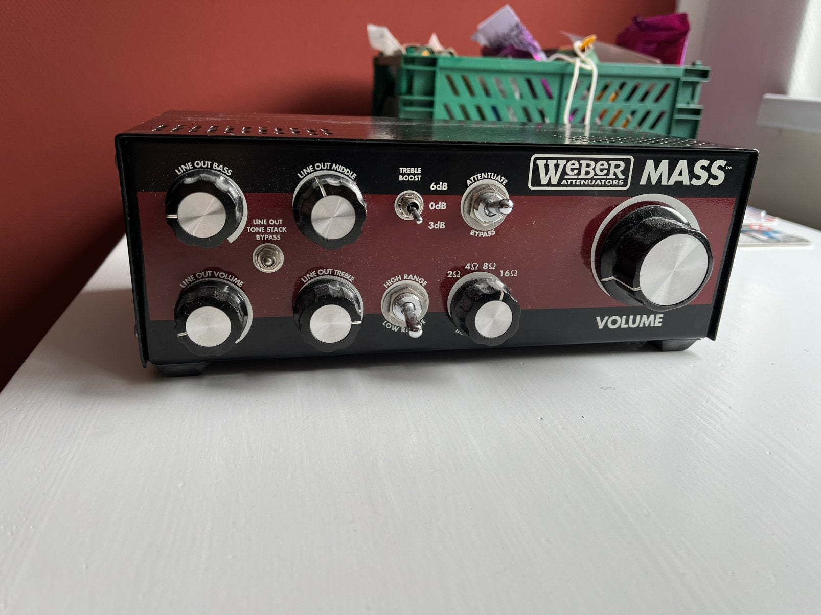 Weber Mass Attenuator 100watt, Muziek en Instrumenten, Ophalen of Verzenden, Gebruikt, Minder dan 50 watt