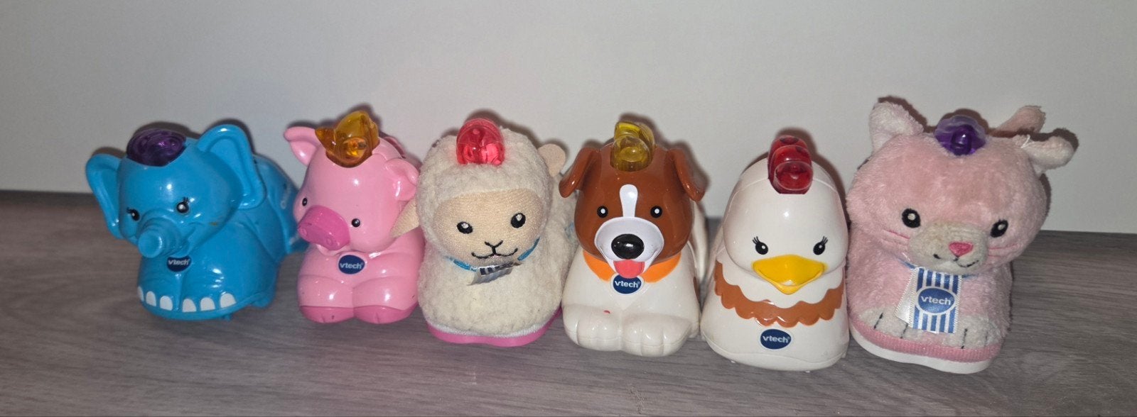 VTech Toet Toet Dieren - Set van 6, Ophalen, Gebruikt, Overige typen, Met licht