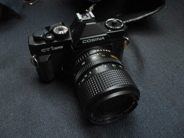 Cosina ct1 super spiegel reflex camera, 35-70 lens, Gebruikt, Spiegelreflex, Ophalen of Verzenden, Overige Merken