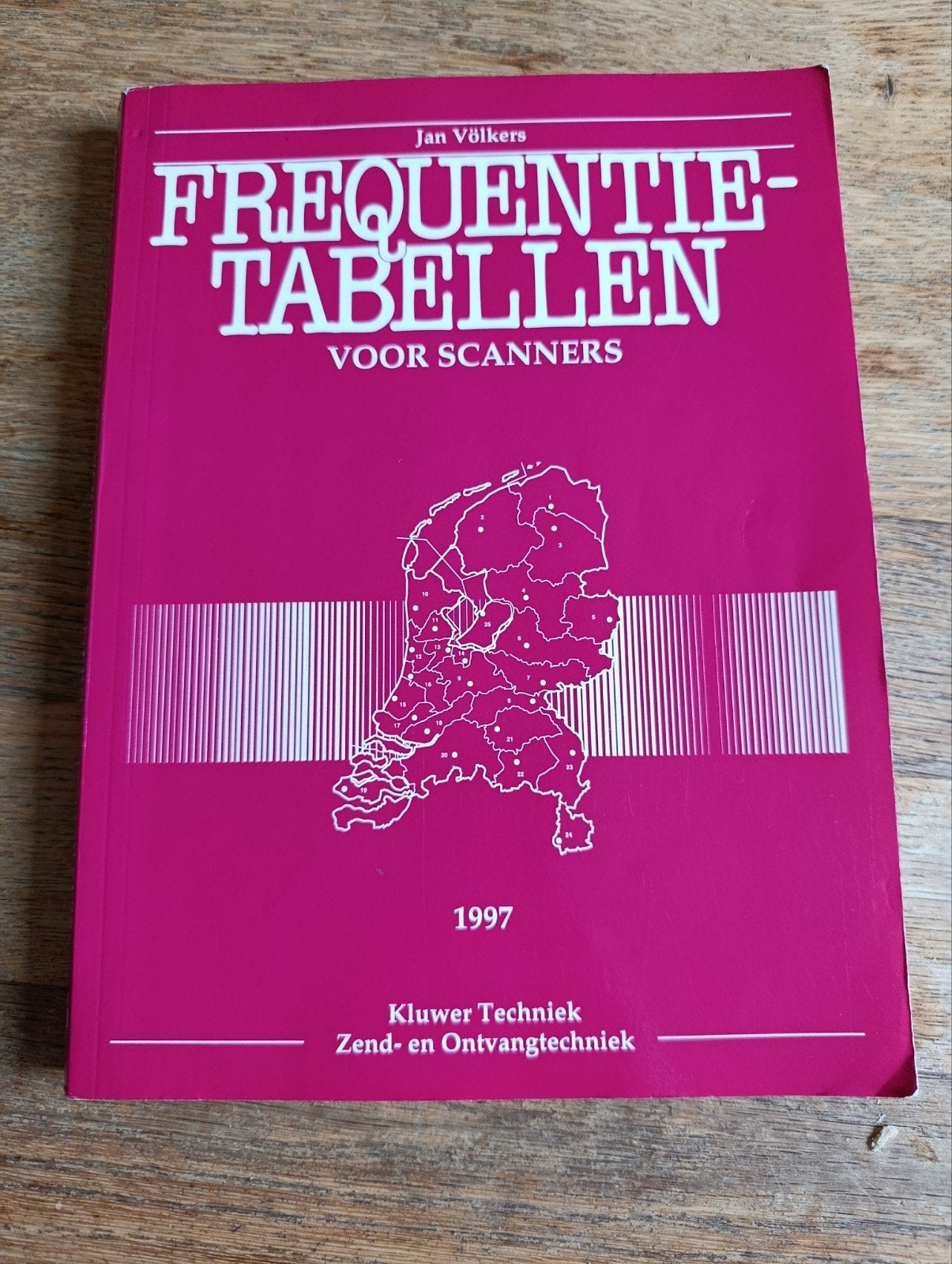 J. Volkers,  Frequentietabellen voor scanners, Ophalen of Verzenden, Zo goed als nieuw, J. Volkers