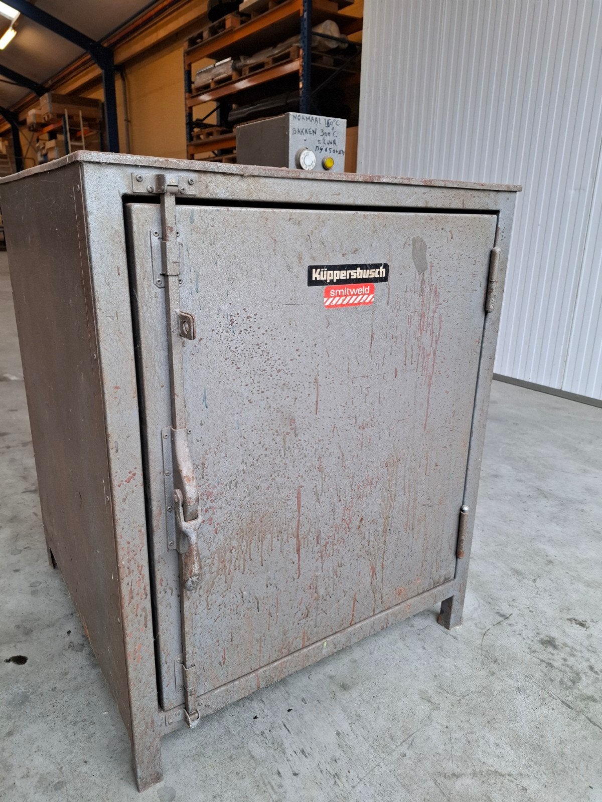 Droogkast voor laselektroden Smitweld Kuppersbusch, Ophalen, Gebruikt