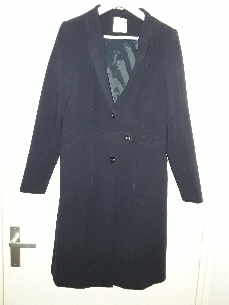 Summum Woman Donkerblauwe Nette Jas Met Knopen Maat 38, Maat 38/40 (M), Summum Woman, Blauw, Ophalen of Verzenden