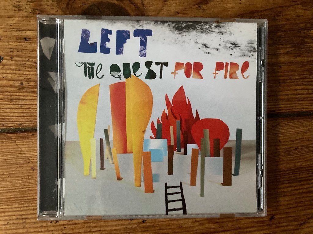 CD Left - The quest for fire, Ophalen of Verzenden, Zo goed als nieuw, Poprock, Inclusief doosje