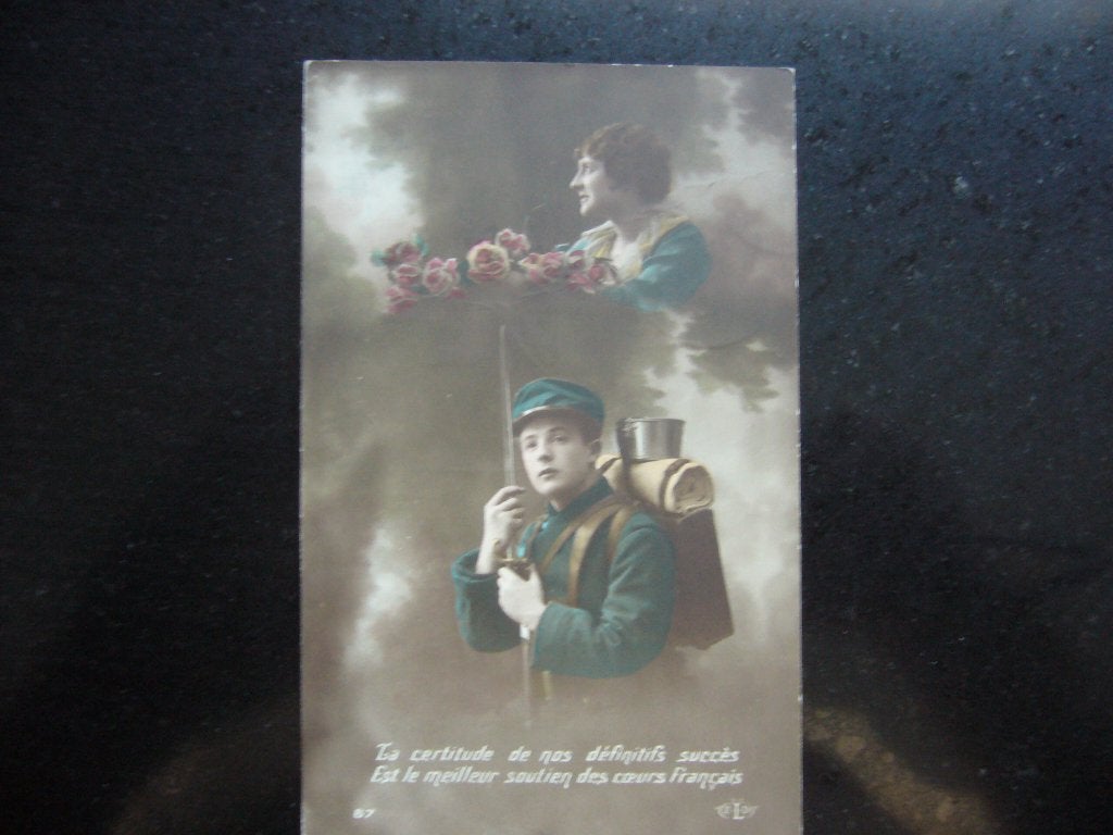 FRANKRIJK  =  JONGE SOLDAAT, Ophalen of Verzenden, 1920 tot 1940, Gelopen, Frankrijk