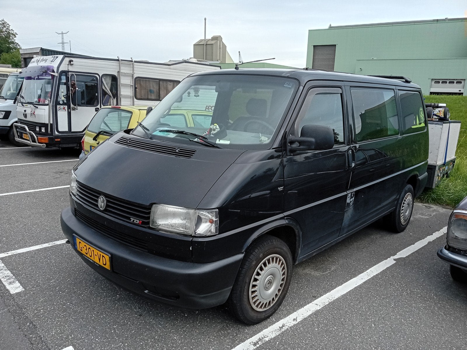 Loop of Sloop camper kntkn Transporter T4 2.5tdi 5 cilinder, Ophalen, Gebruikt, Volkswagen, Bumper