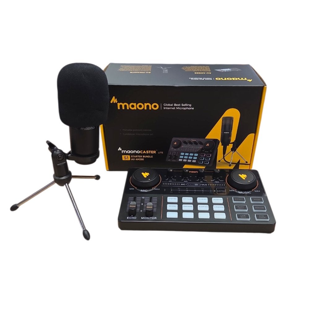 Maono Maonocaster Lite | Nette Staat | 1 Maand Garantie, Muziek en Instrumenten, Dj-sets en Draaitafels, Flex Ltd., Zo goed als nieuw