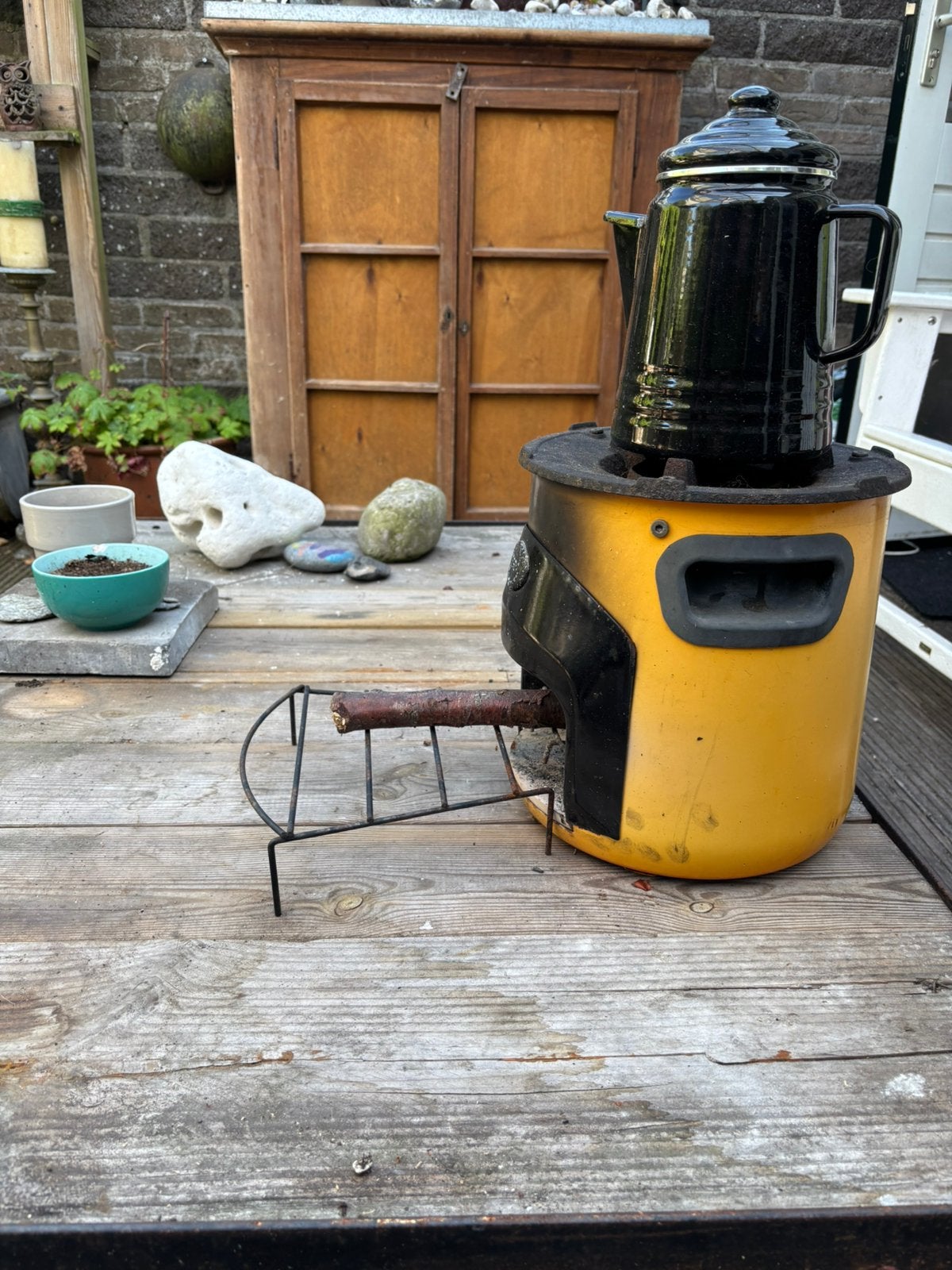 Rocket stove kooktoestel, Ophalen of Verzenden, Gebruikt