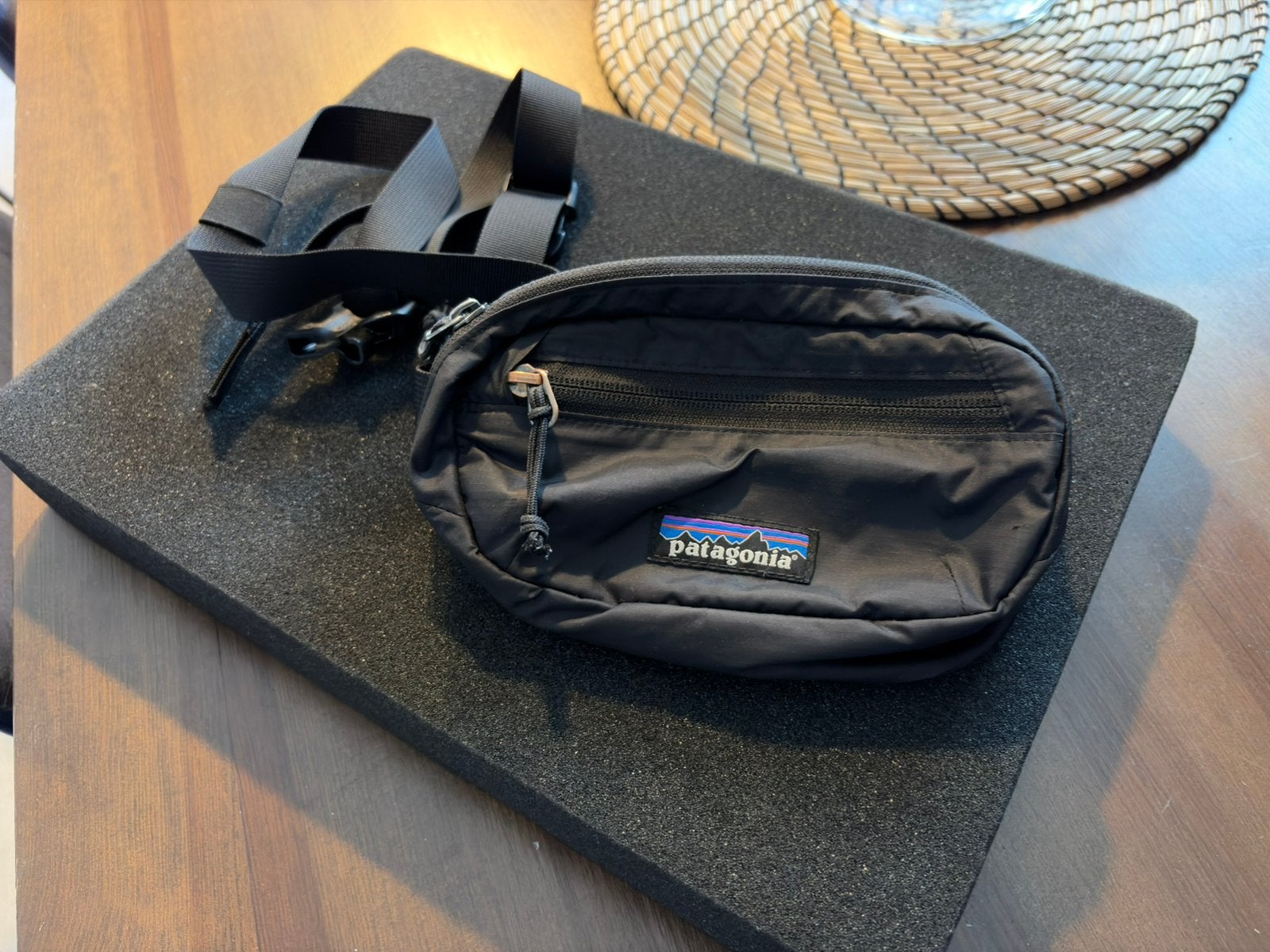 Patagonia - TERRAVIA MINI HIP PACK, Ophalen of Verzenden, Zo goed als nieuw, Zwart