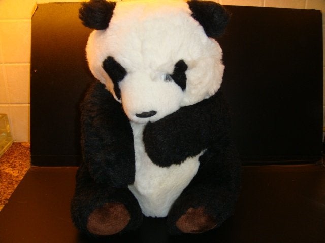 L. DAKE PANDA BEER PANDABEER LANGHARIGE PLUIZIGE, Kinderen en Baby's, Ophalen of Verzenden, Nieuw, Overige typen