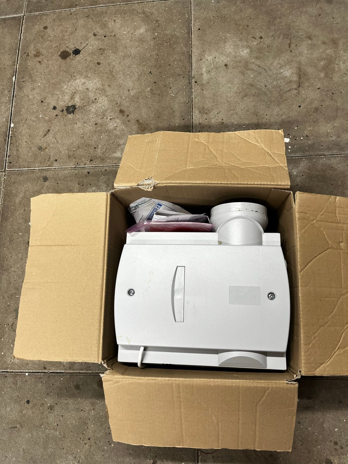Orcon Compact-10RHB Woonhuisventilatie, Doe-het-zelf en Verbouw, Ophalen of Verzenden, Gebruikt, Ventilator