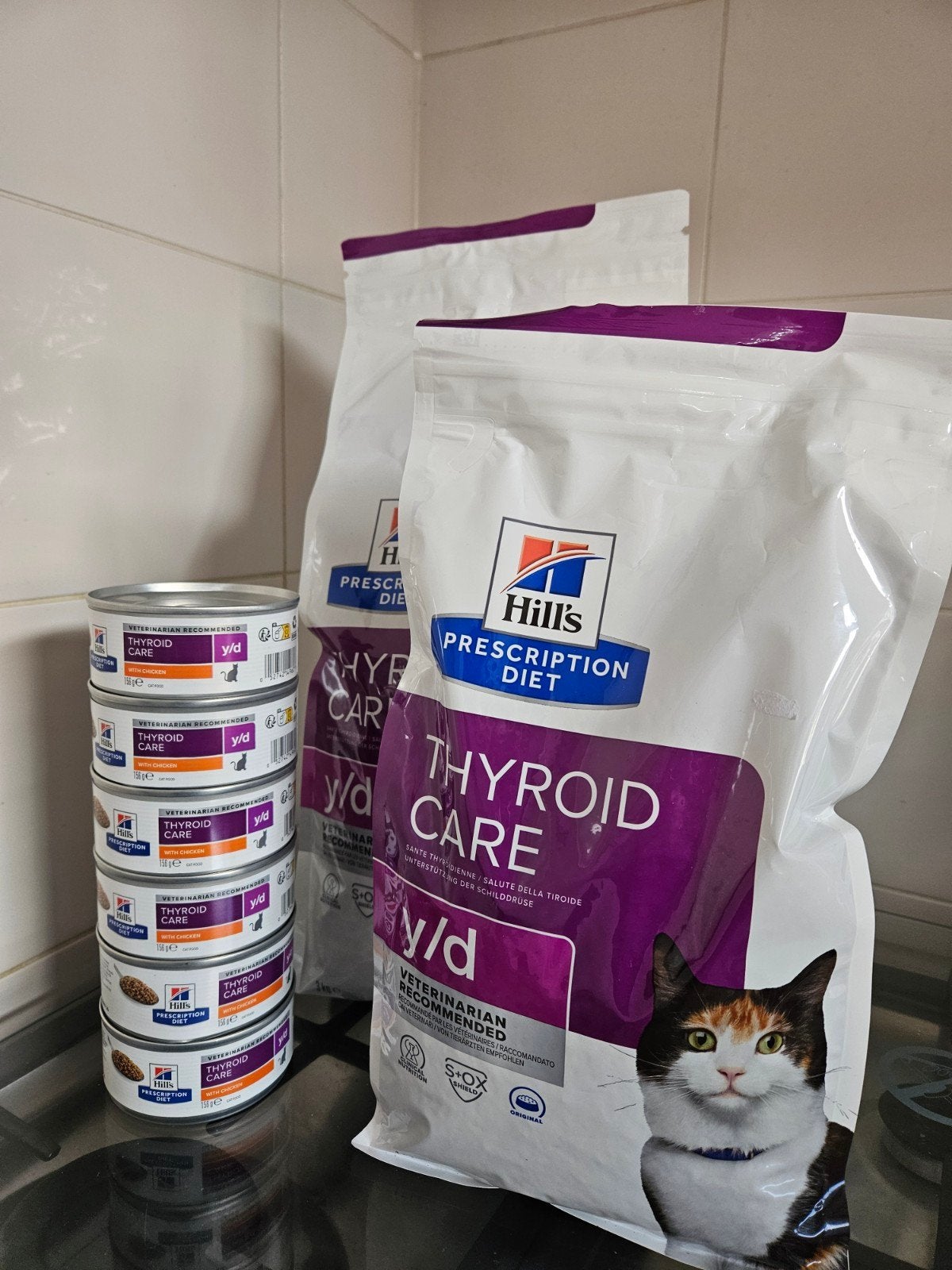 Kattenvoer Hills thyroid care y/d, Ophalen of Verzenden, Kat